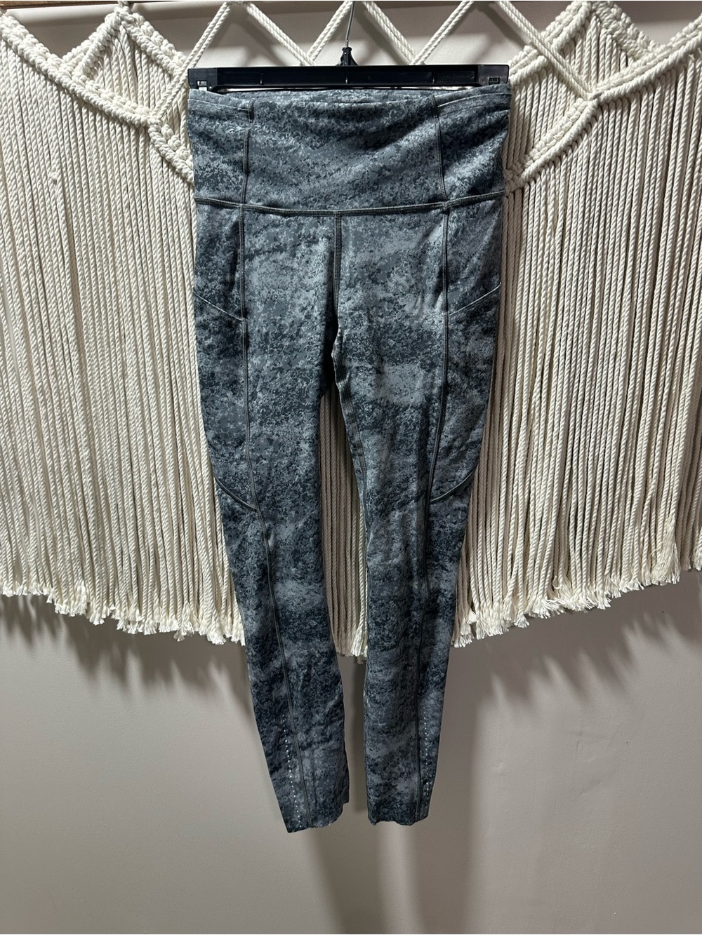 lululemon athletica Mottled Charcoal High-Rise Leggings